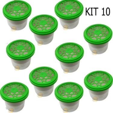 Imagem de 10 Pote Anti Umidade Evita Mofo E Mau Cheiro Nas Roupas - Plasmoncayo