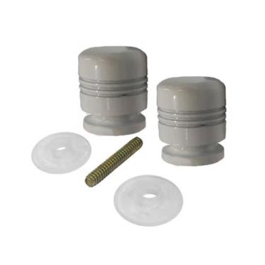 Imagem de Puxador Para Porta Box De Banheiro Puxador Cinza - Mixso