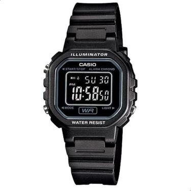Imagem de Relógio de Pulso Casio Vintage Feminino Standard Black LA-20WH-1BDF