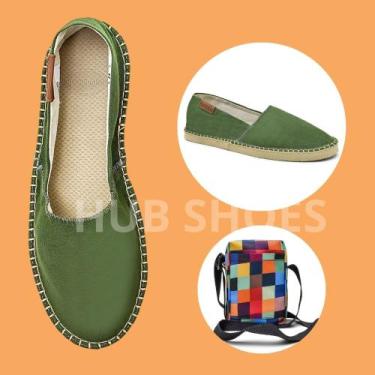Imagem de Kit Alpargata + Shoulder Bag Havaianas Tradicional Feminino e Masculin