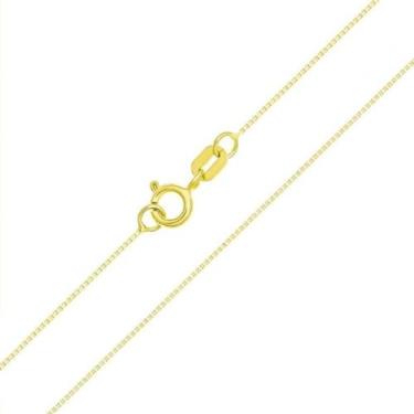 Imagem de Corrente feminina veneziana em ouro 18k 40cm - Espessura 0,3 - Joias D