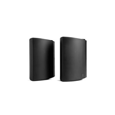 Imagem de Definitive Technology Alto-falante externo Dymension AW-550 (preto, par), suporte de superfície bidirecional, woofer de 13,3 cm, tweeter de 2,5 cm e radiador de graves passivos de 12,5 cm x 20,3 cm