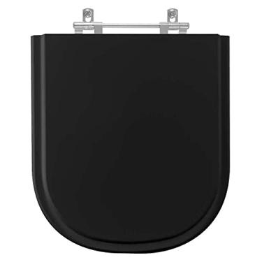 Imagem de Tampa de Vaso Flox Preto para bacia Fiori 6lpf