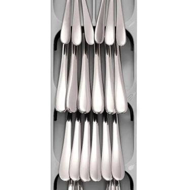 Imagem de Porta talher organizador gavetas separador talheres - zem