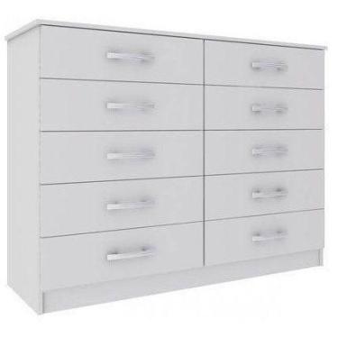 Imagem de Comoda parati 10 gavetas - branca - PRIMICIAS - MOVEIS REAL