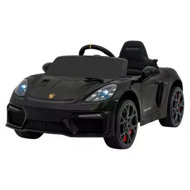 Imagem de Carro Elétrico Infantil Porsche Spyder 718 Rs 12v Preto Bel