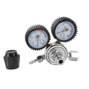 Imagem de Regulador de Pressão de CO2 2 Calibre Liga de Zinco Válvula de Cópia de Cobre para Soldagem Corte As Indústrias Eletrônicas