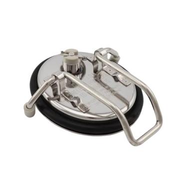 Imagem de Fabricação caseira de cerveja Cornelius Keg Carbonation Lid New Replacement Corny Keg Lid 0-90PSI Gauge O-ring for Homebrew Beer Soda Ball/Pin Lock Kegs Acessórios para vinho(Lid)