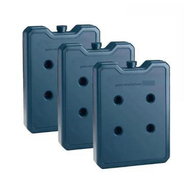 Imagem de Gelox kit 03 Placa Gelo Artificial Reutilizável Rígido 500 ml - Clio G