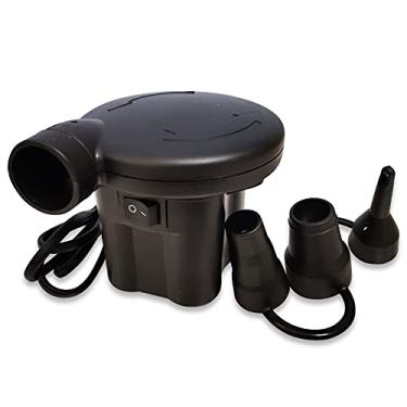 Imagem de IP1CK4U Bomba De Ar Elétrica Para Infláveis Bomba De Colchão De Ar Com 3 Bicos Inflador Deflator Bomba De Ar Rápida Para Colchões De Ar Camas Brinquedos De Piscina Barco De Jangada Argolas De Nataçã