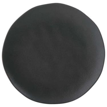 Imagem de Prato Raso Geo Organico Preto Matte Porto Brasil 26,5 cm unitario