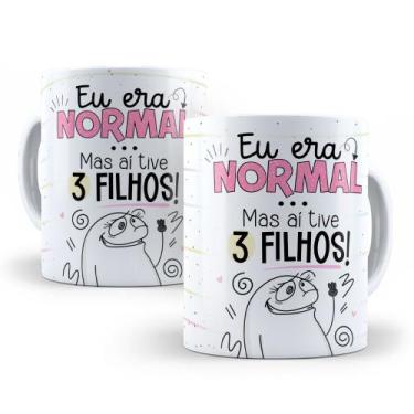 Imagem de Caneca de Cerâmica Personalizada 325ml Flork Mães - ILBN