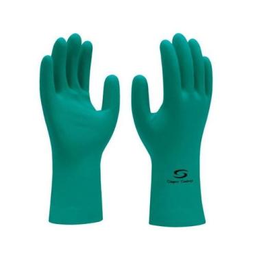 Imagem de Luva nitrilica verde supersafety nitrogreen - SUPER SAFETY