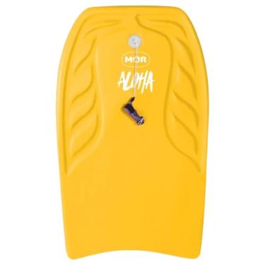 Imagem de Prancha Bodyboard Média 87x47cm Surf de Praia - 1561 Mor - Amarelo