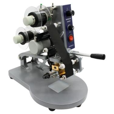 Imagem de Datadora Industrial Manual para Tampas e Rótulo de Mesa - 220v