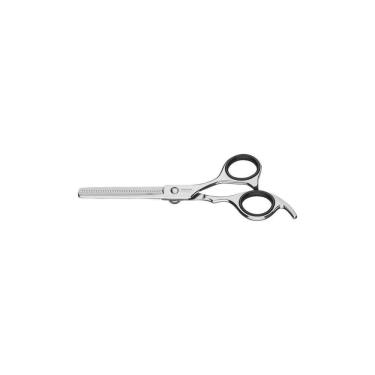 Imagem de Tesoura Para Cabelo Tramontina Em Aço Inox Com Fio Desbaste E Apoio Fixo Para Dedo 6 Tramontina