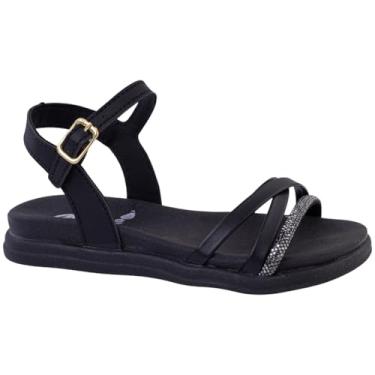 Imagem de Sandalia Papete Birken Feminina Infantil Sandalia Infantil Preto, Nude e Marfim (Preto, BR, Criança de 4 a 8 anos, Numérico, 20)