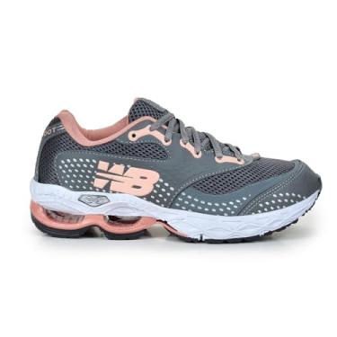 Imagem de Tenis Feminino Lindo Nylon Confortavel Cores Esportes Corrida (Grafite rosa, BR, Adulto, Numérico, 37)