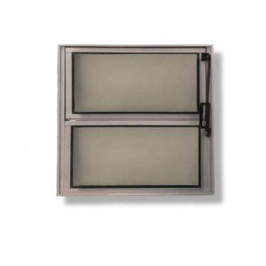 Imagem de Vitro Basculante Para Banheiro Branco 40x40 Vidro Boreal - J&C