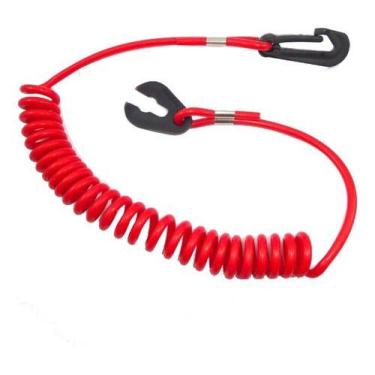 Imagem de Trava Com Cordão De Segurança Suzuki - SPTS, Vermelho
