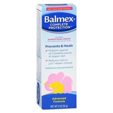 Imagem de Creme para Assaduras Balmex Complete Protection - Pacote com 2 Unidade