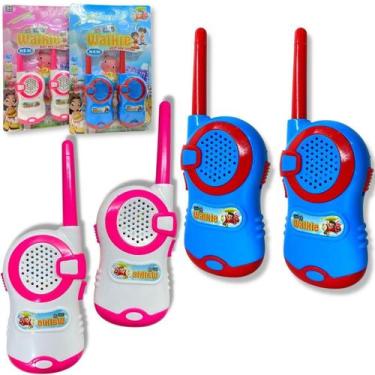 Imagem de Walkie Takie Radio Infantil De Brinquedo 100M - Masculino - Europio