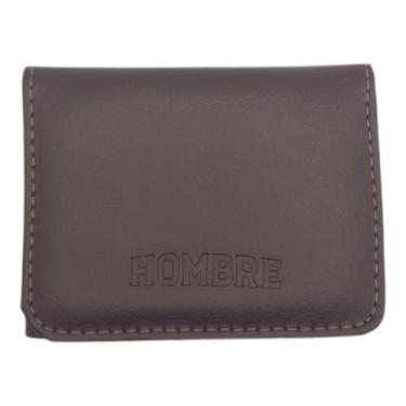 Imagem de Carteira Masculina Compacta material sintético RFID 6 Cartões CNH Nota