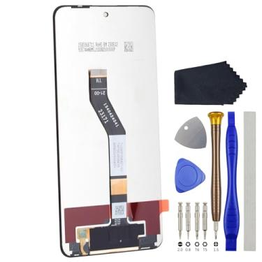 Imagem de Substituição do conjunto de tela sensível ao toque do digitalizador LCD completo para Xiaomi Redmi Note 11T 5G Note 11S 5G Poco M4 Pro 5G preto incluindo kit de ferramentas