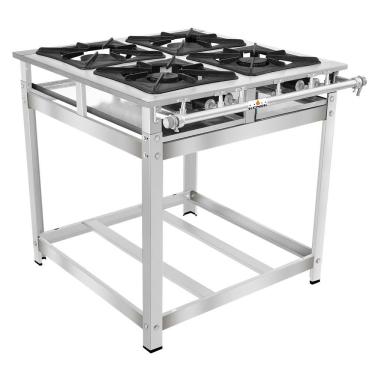 Imagem de Fogão Super 30 Kenok 4 Bocas 2 Duplas Baixa Pressão Fbsu4b.742