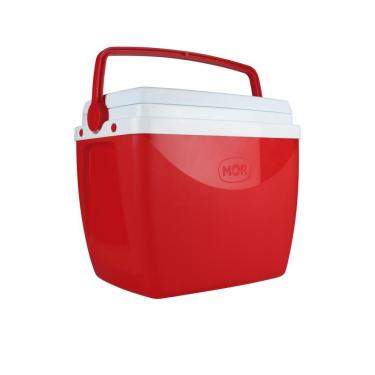 Imagem de Caixa Térmica 18 Litros 24 Latas Cores Mor Cor:vermelha Vermelha