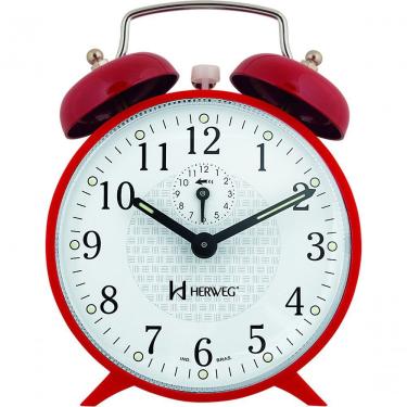 Imagem de Relógio Despertador Mecânico A Cordas 2206 Vermelho - Vermelho