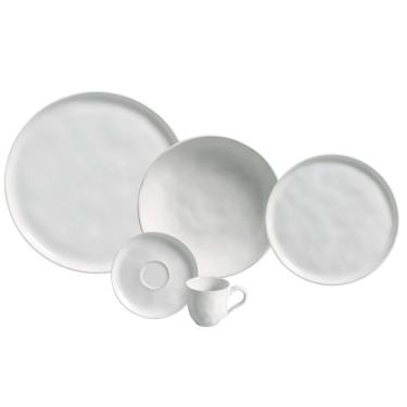 Imagem de Aparelho De Jantar 30 Peças Bio New White Porto Brasil
