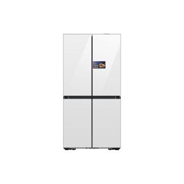 Imagem de Geladeira Samsung French Door Family Hub com AI Home Bespoke RM90F Clean White 543L - 220V
