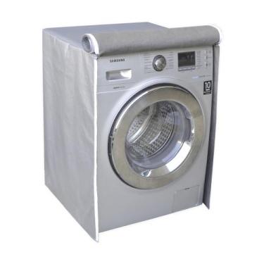 Imagem de Capa Para Lava e Seca Samsung 9 KG Abertura Frontal Preta - VIP CAPAS