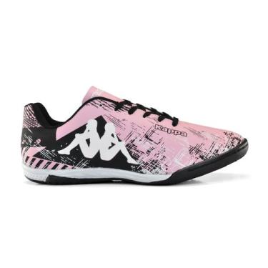 Imagem de Chuteira Futsal Kappa Seattle Tênis Esportivo Quadra, 40, Rosa bb