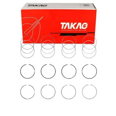 Imagem de Anel Para Pistão (Jg) Corolla 1.6 16V 1993 A 1999 / Corolla 1.8 16V 1993 A 2001 - Takao Asto16Std