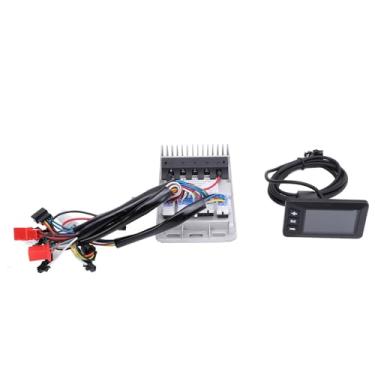 Imagem de Kit de controlador de bicicleta elétrica 36V 48V 60V 500W 28A Controlador de velocidade do motor sem escova com G51 LCD Exibir liga de alumínio resistente à água para modificação