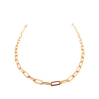 Imagem de SHINDE EXPORTS Colar de cobre puro, corrente de pescoço hasli para mulheres