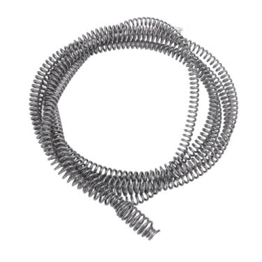 Imagem de Yosoo Limpador de Drenagem de 16 Mm Cabo de Mola de Mola, Tubo de Entupimento de Aço Manganês para Pia da Cozinha do Banheiro Com Design de Primavera (3 metros / 9,84 pés)