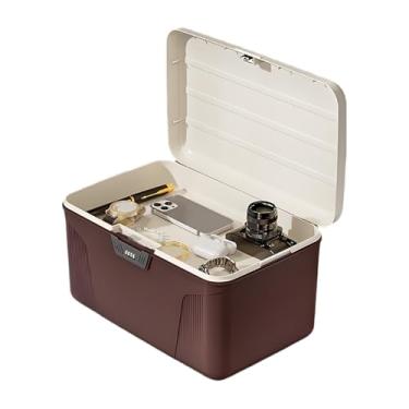 Imagem de Caixa De Armazenamento Com Fechadura - Cofre com Combinação,Grande Capacidade Para Medicamentos Ferramentas Documentos Ficheiros Uso Em Casa Escola Trabalho Viagens Exterior Carro
