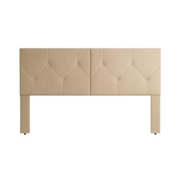 Imagem de CABECEIRA PARA CAMA BOX CASAL 1,60 BERLIM - 5 CORES (BEGE)