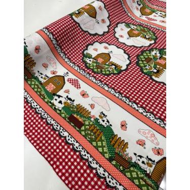 Imagem de Tecido Oxford Estampado Toalha de Mesa - (1m x 1,5m) - Impacto tecidos