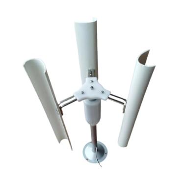 Imagem de Generic Kit de gerador de turbina eólica, brinquedo de aprendizagem, experimento de brinquedo, turbina eólica de eixo vertical para laboratório, modelo faça