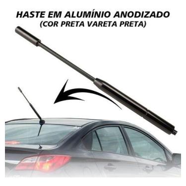 Imagem de Antena Haste Alumínio Para Carro Com Rosca  (diversas Cores) - P2 ACES