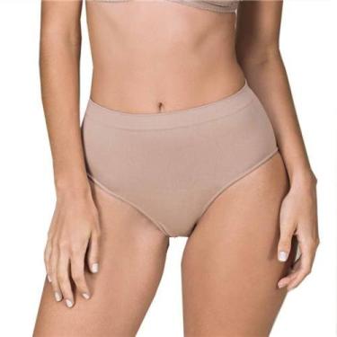 Imagem de Calcinha Calça Alta Ultraleve DeMillus 057401 Tamanho Único (Veste de 