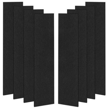 Imagem de Pré-filtro K para purificador Honeywell Air 3 4 5 6 e modelos HFD300, HFD310, HFD314, HFD320, HFD323CV1, HFD323-TGT, HFD324, HFD360B para K, pacote com 8 unidades de algodão carbono de substituição