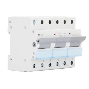 Imagem de FTVOGUE Interruptor de Transferência Manual, Disjuntor de Potência Dupla 400VAC 3p MTS, para Trailers, Geradores, Casas, Proteção IP20, Retardador de Chama de PC (63a)