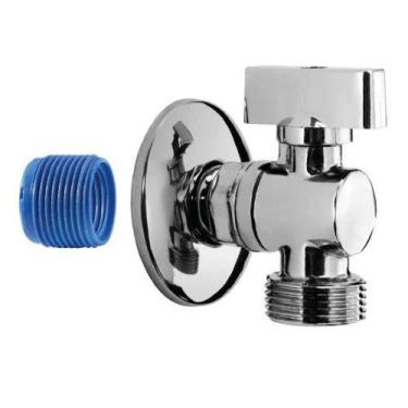 Imagem de Registro Esfera Máquina Cromado 1-2x3-4 - Torneira De Esfera Para Máqu