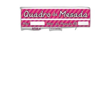 Imagem de Ímã De Geladeira Painel Magnético Educativo Rosa