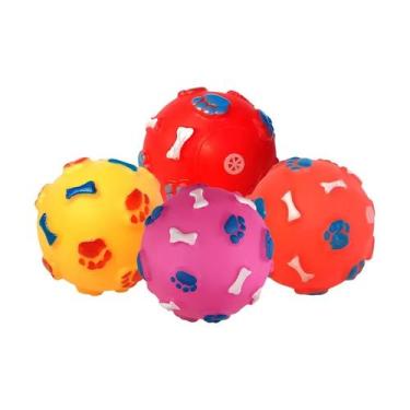 Imagem de Mordedor Bola Patinha e Osso para Cães - Cores Sortidas - EuroPet